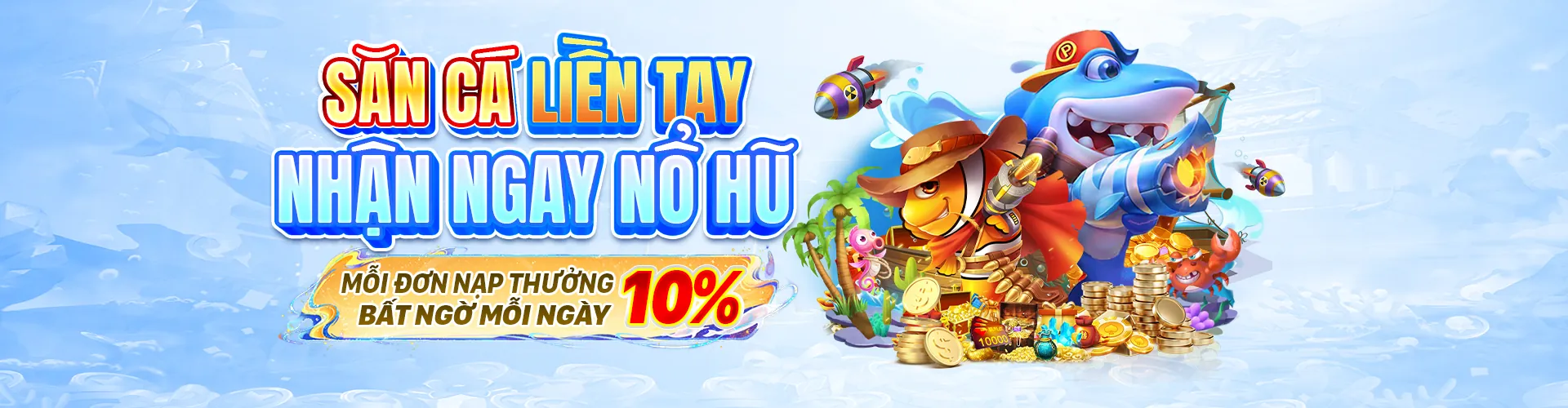 Giao diện trò chơi bắn cá sống động trên ứng dụng 88club